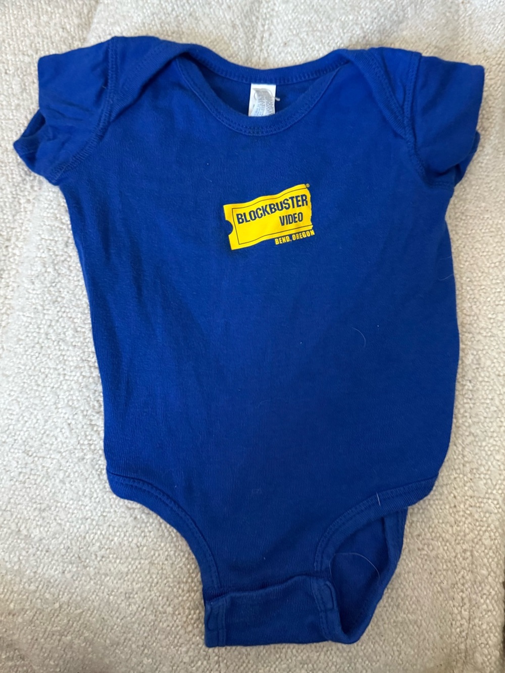 Blockbuster Video Onesie, 12 Months